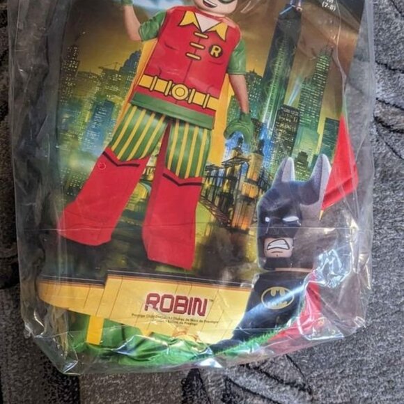 Lego Batman Robin Costume Size 7/8 - Picture 2 of 8